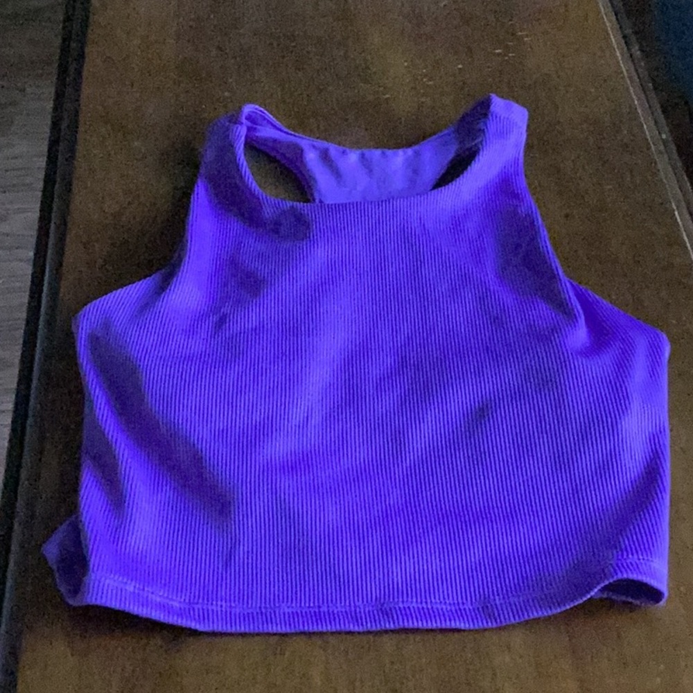 Purple tang top